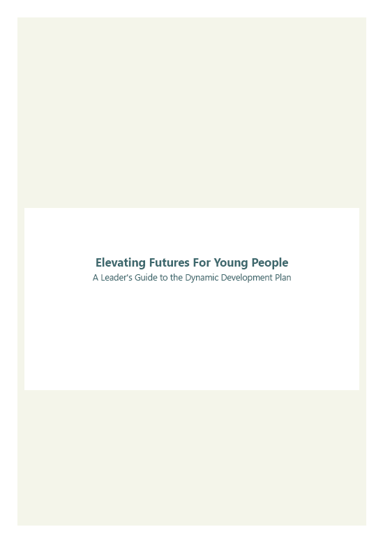 Cover of Elevating Futures For Young People by Lane Anthony.